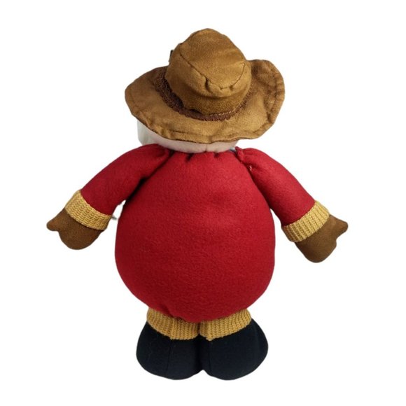 Kohl's Stuffed Santa Claus Texas Flag Outfit 14 in Tall Christmas Seasonal Decor - Picture 5 of 8